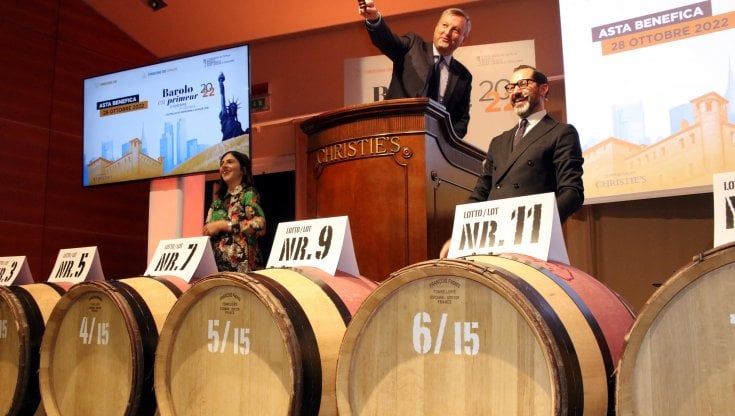 Barolo en primeur, l’edizione 2022 raccoglie oltre 769mila euro 