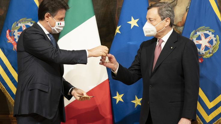 Sondaggio Demos, Draghi e Conte: nel paese sperduto vincono i premier