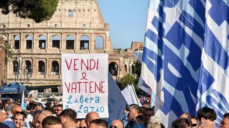 Da Ponte Milvio al Flaminio, nuova manifestazione contro Lotito
