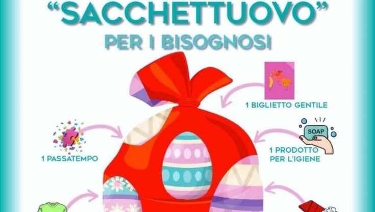 Il sacchetto solidale di Pasqua per chi ha bisogno: a Busto Arsizio si replica l'iniziativa delle "scatole di Natale"