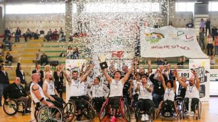 Basket in carrozzina: a San Marino si assegna la Supercoppa Italiana