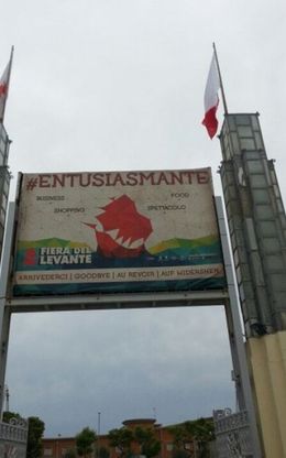 Fiera del Levante, l'arrivederci in tedesco è sbagliato