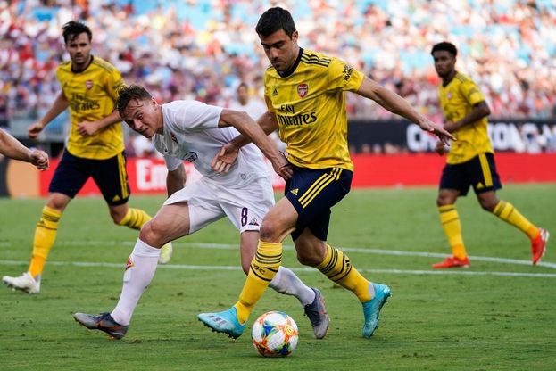 Arsenal-Fiorentina 3-0 all'International Champions Cup