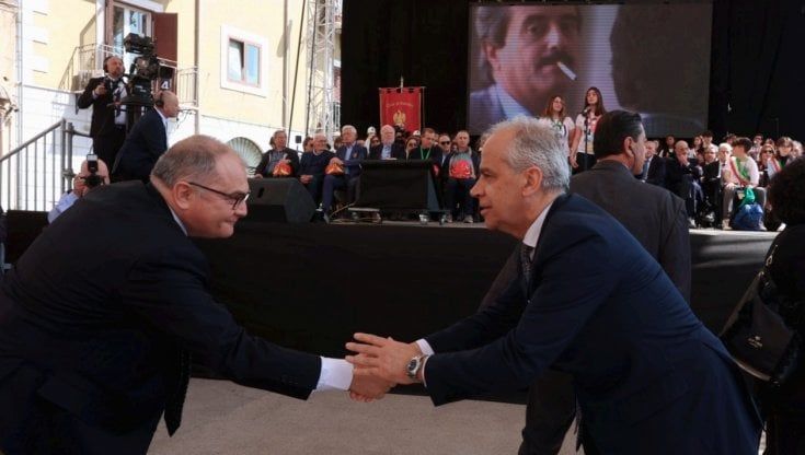 Piantedosi commemora Falcone, messaggio di Meloni: "Dolore indelebile ma la Nazione ha saputo reagire"