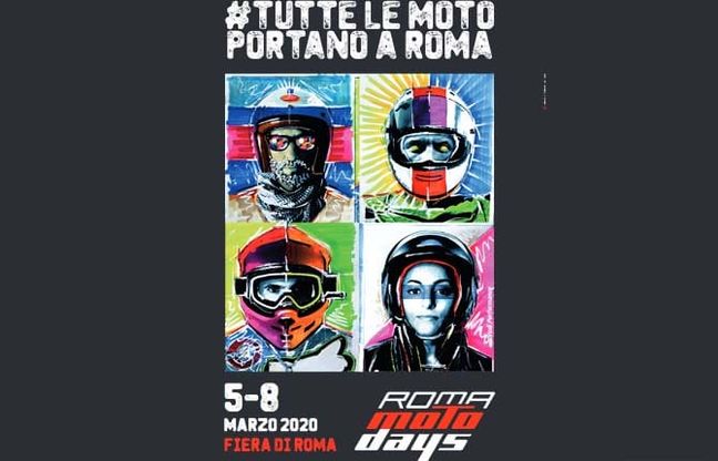 Roma Motodays, il poster è pura arte