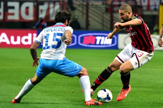Milan-Catania, il film della partita