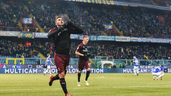 Sampdoria-Milan 0-2: Cutrone entra e trascina i rossoneri ai quarti