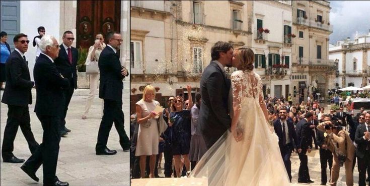 Matrimonio firmato Armani in Puglia,<br />Re Giorgio alle nozze del nipote