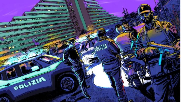 Calendario 2019 della polizia, così i maestri del fumetto raccontano i nuovi agenti