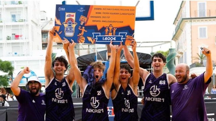 Spettacolo dei ragazzi della romana NKR21: è loro il titolo del basket 3X3 a Riccione