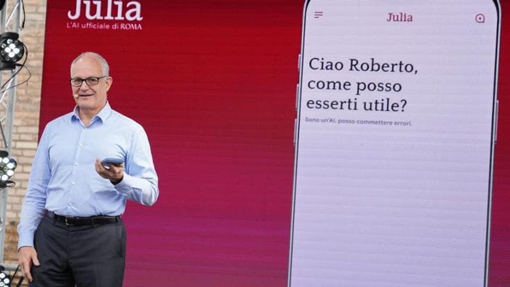 Con Julia 3.0 i servizi dell’IA del Campidoglio in chat: certificati in 30 secondi e nuova app