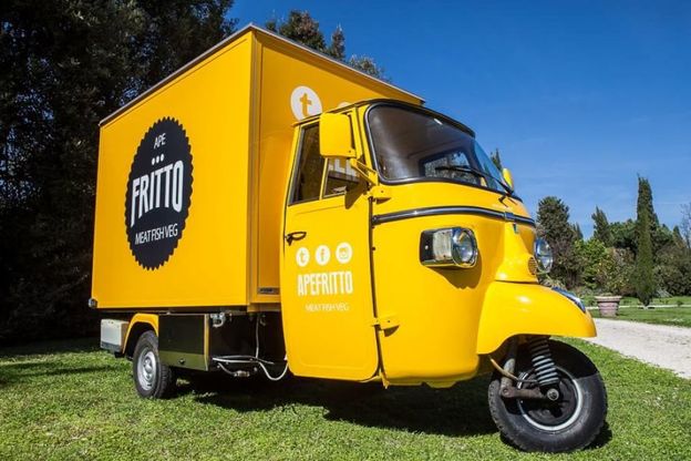 Il cibo di strada viaggia in Ape 50: festival a Riccione