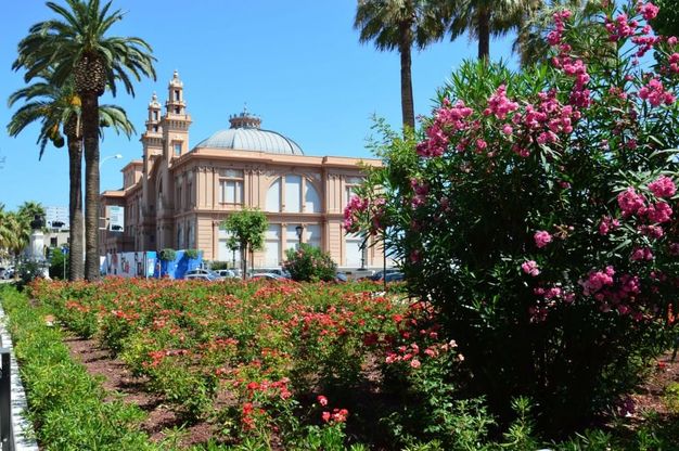 Bari, un roseto in centro: rinasce piazza IV novembre