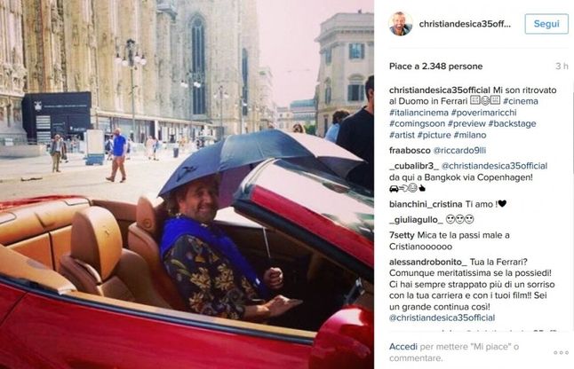Cinepanettone sull'asse Roma-Milano, ciak con De Sica in piazza Duomo 