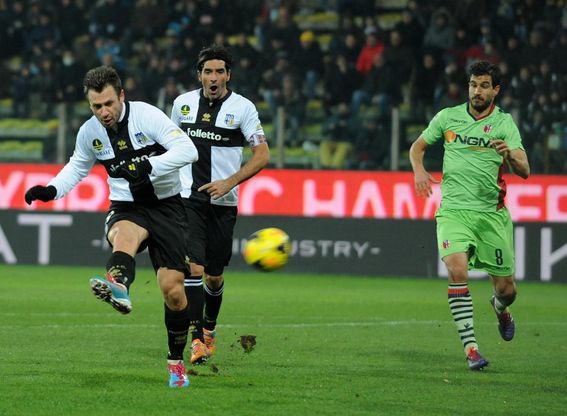 Parma-Bologna, Cassano segna il gol numero 100 in A
