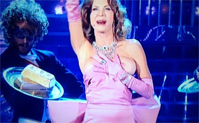 Scandalo Tale e Quale Show, Veronica Maya a seno nudo