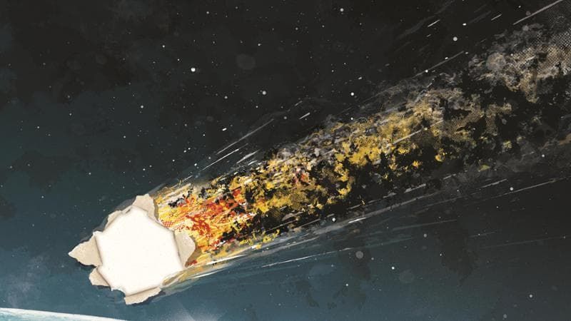 L’audace colpo del meteorite trafugato e scomparso