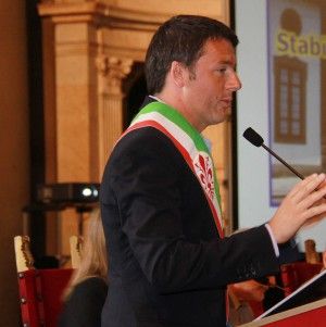 Renzi:"A Palazzo Vecchio<br />non c'&egrave; bunga-bunga"