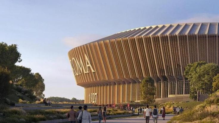 L’attesa e la mail con il progetto: “Il nuovo stadio della Roma avrà una curva monumentale”