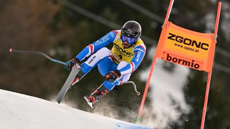 Sarrazin vince a Bormio una discesa thriller: Paris tocca i 150 kmh poi esce, stagione finita per Schwarz