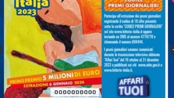 La Lotteria Italia piace ancora agli italiani: +10% di biglietti venduti