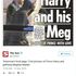 Harry e Meghan, la prima foto insieme sulla prima del 