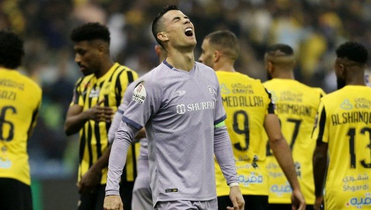 Cristiano Ronaldo ancora a secco in Arabia Saudita, Al Nassr fuori in semifinale in Supercoppa