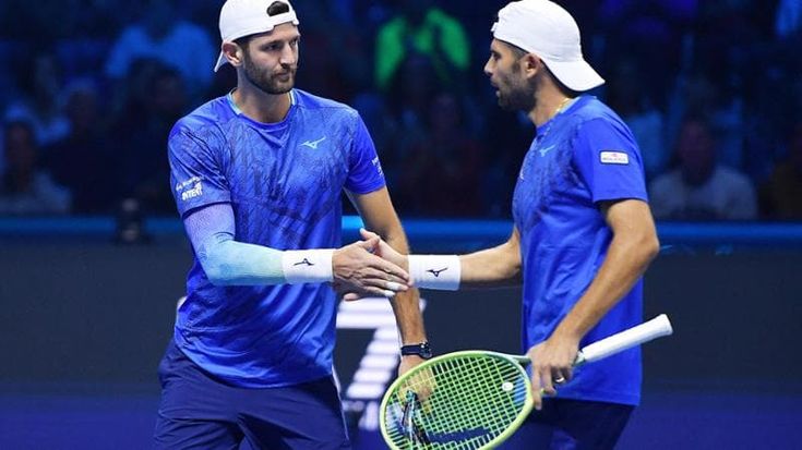 Bolelli-Vavassori eliminati, il sogno svanisce al tie-break