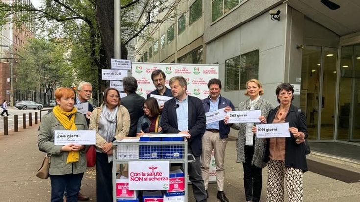 In Lombardia le 100mila firme raccolte dal Pd per mettere mano alla sanità regionale