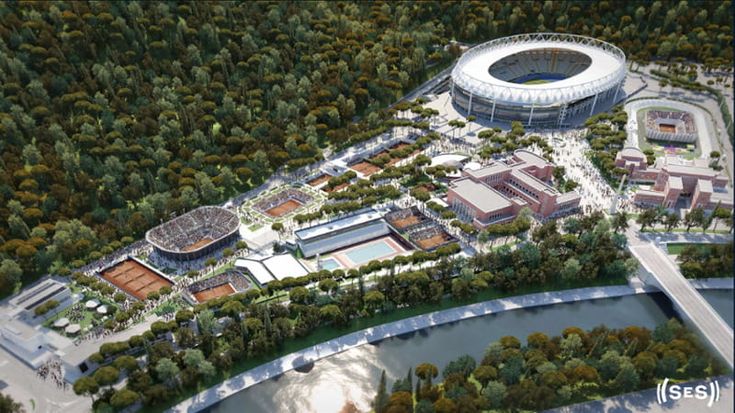 Il Foro Italico cambia volto: due nuove arene per gli Internazionali e il Centrale con vista Nba