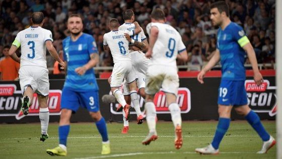 Qualificazioni Euro2020: Grecia-Italia 0-3: Barella, Insigne e Bonucci mandano gli azzurri in fuga nel girone