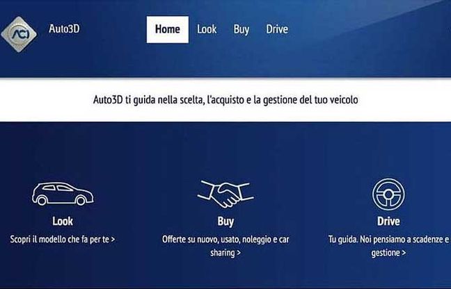 Nuova piattaforma web per gli automobilisti