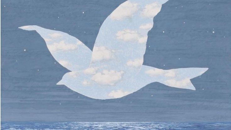 Vola oltre i sei milioni di sterline la colomba di Magritte