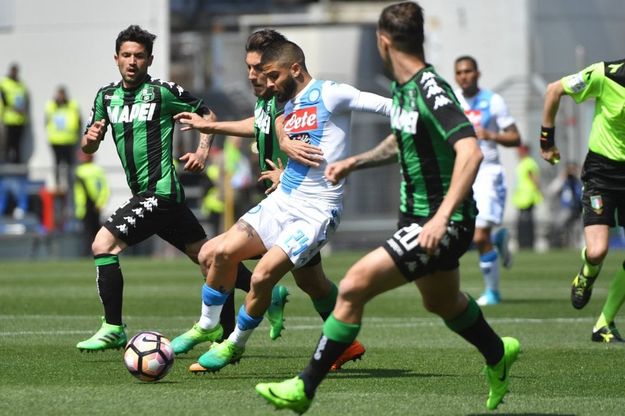 Sassuolo-Napoli, il film della partita