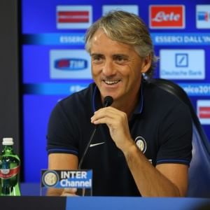 Mancini: "Siamo l'Inter, puntiamo allo scudetto"