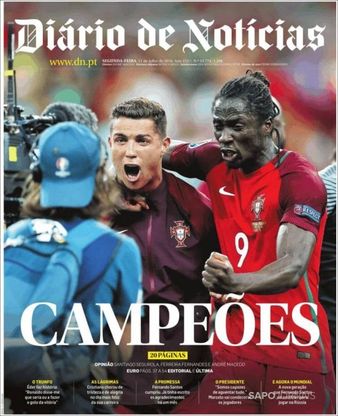 Portogallo-Francia, le prime pagine dei quotidiani dal mondo: "Gloria senza Ronaldo"