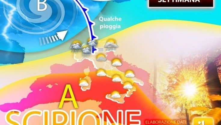 Previsioni meteo, ancora piogge al Nord. Da martedì torna il caldo anomalo su tutta l'Italia