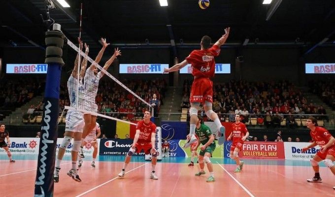 Volley, Champions. Trento vince in Belgio, quarti ipotecati