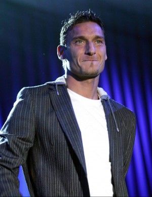 A cena con Capitan Totti tra carbonara e crema di scampi