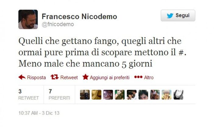 Squadra Renzi: alla comunicazione Nicodemo, incontenibile su Twitter