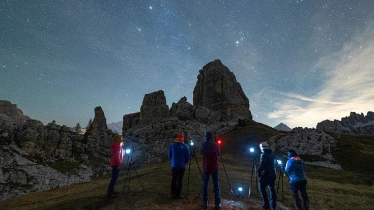 A caccia di stelle cadenti nella notte di San Lorenzo