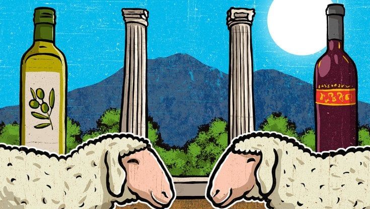 Com’è verde la valle di Pompei