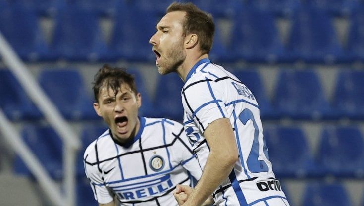 Crotone-Inter 0-2: Eriksen-Hakimi, nerazzurri pronti alla festa scudetto