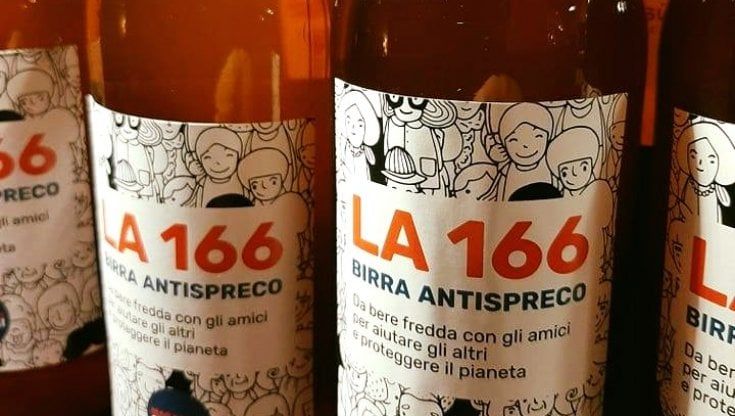 A Potenza la "birra 166", prodotta con il pane invenduto