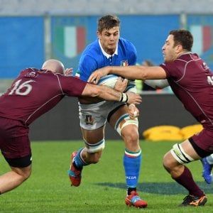 Rugby, l'Italia supera la Georgia: a Firenze è festa azzurra