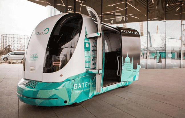 Londra, al via i test della navetta a guida autonoma