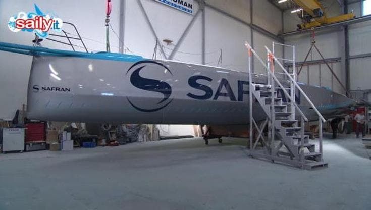 E' Safran IMOCA 60,  il film del varo