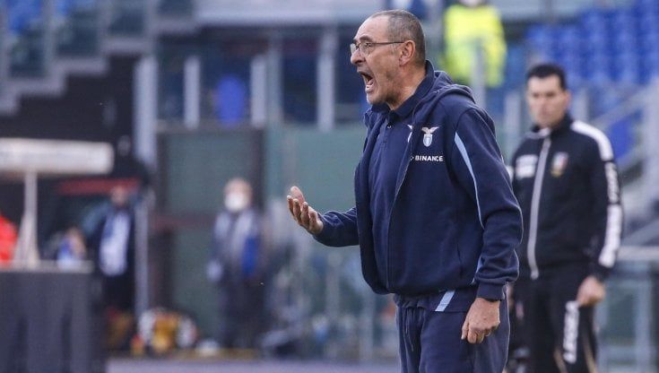 Lazio, Sarri: "Abbiamo fatto davvero una buona partita"