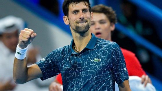 Tennis, Atp Doha: Djokovic vince in rimonta, ora c'è Bautista-Agut