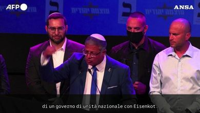 Ben-Gvir: "Un governo d'unità nazionale con Eisenkot sarebbe paralizzante"